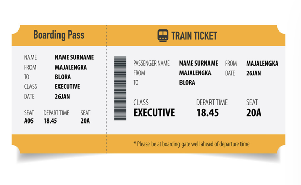 BİLET ETİKETİ ÇÖZÜMLERİ