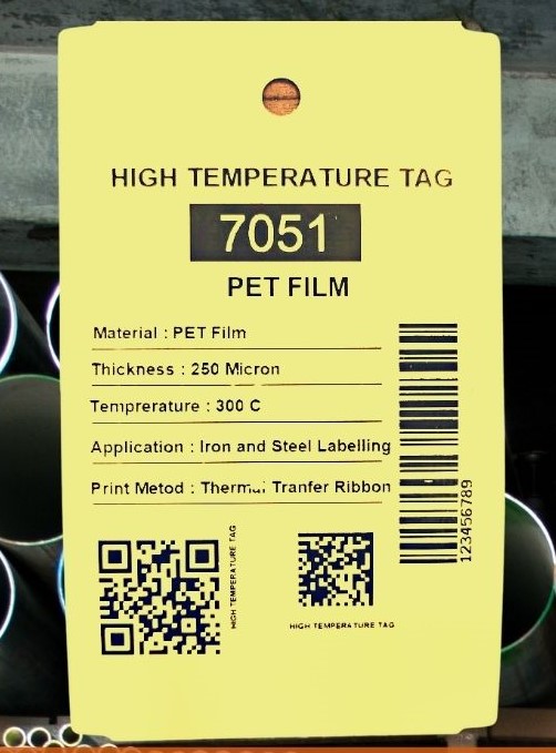  Polyester 250 Mikron Sallantı Etiket (7051)