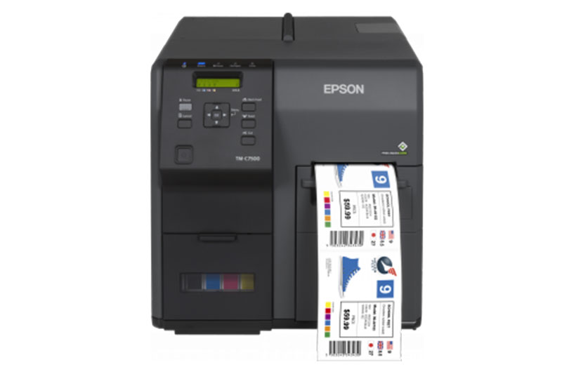 Epson Colorworks C7500 Renkli Etiket Yazıcı
