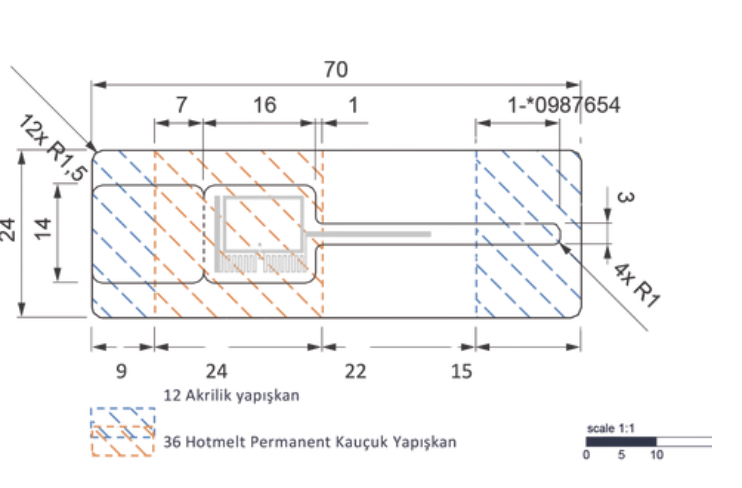 Jewellery RFID Label U9/7024
