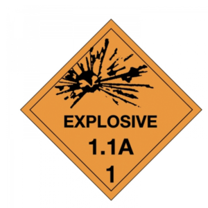Patlayıcı Madde Tehlike Etiketleri
