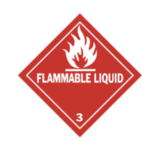 Yanıcı Sıvı Madde Tehlike Etiketleri