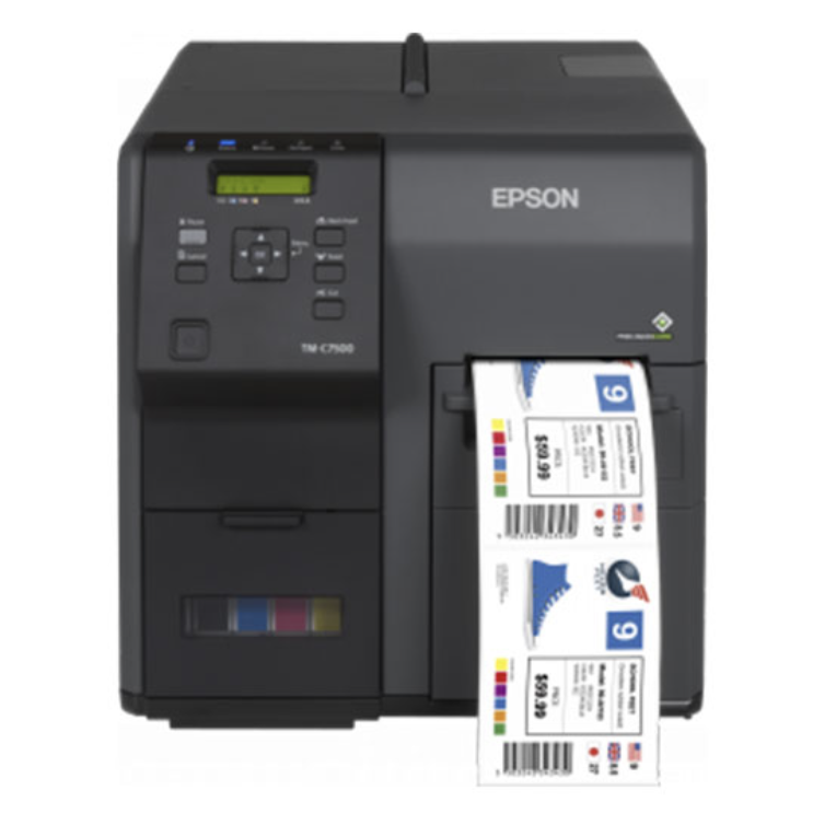 Epson Colorworks C7500 Renkli Etiket Yazıcı